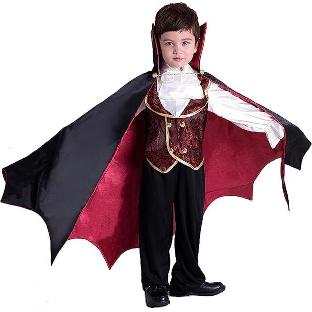 Kids Vampire Costume with Cape